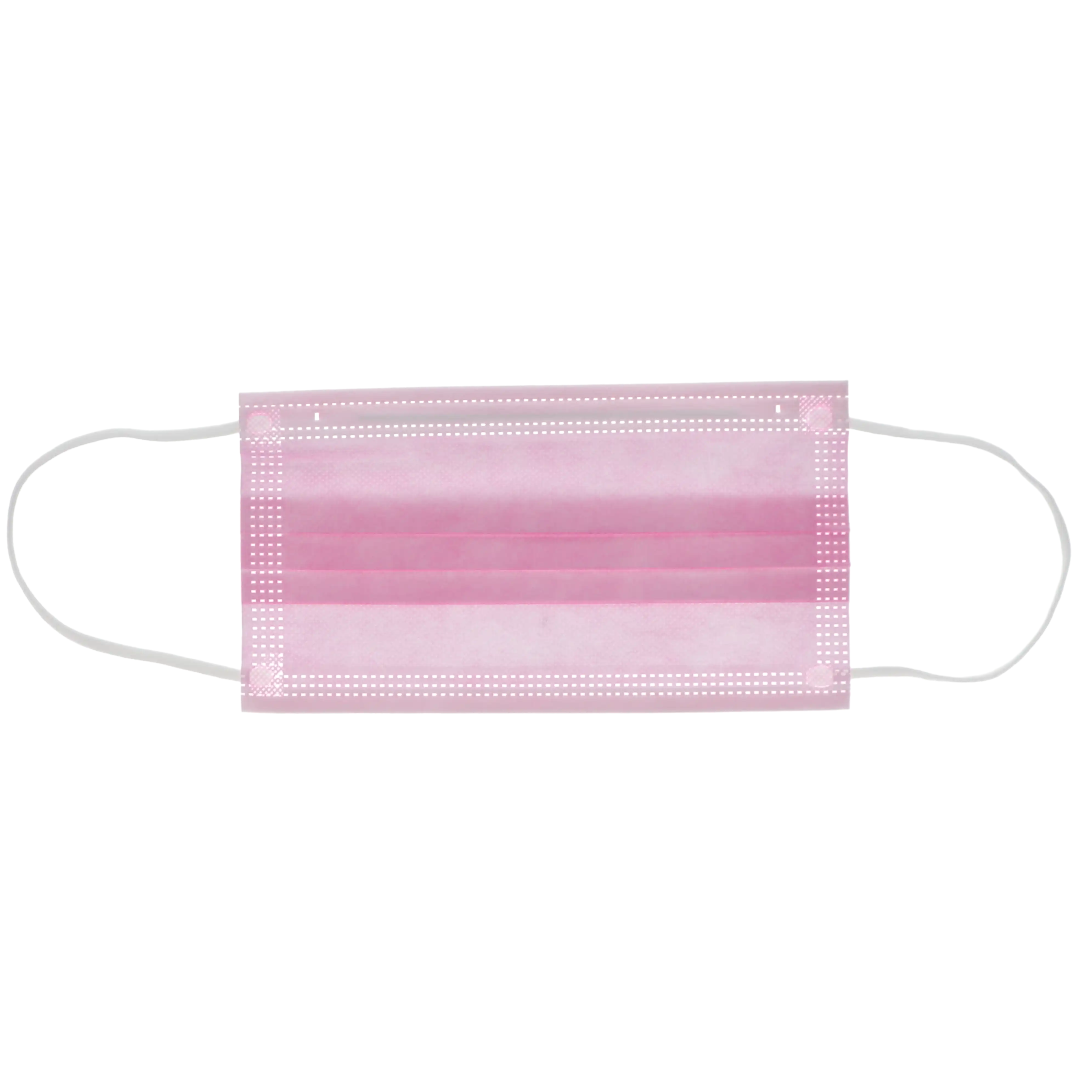 Earloop 3-PLY Masks 50/Bx ASTM Level 3 Pink, 109131 image