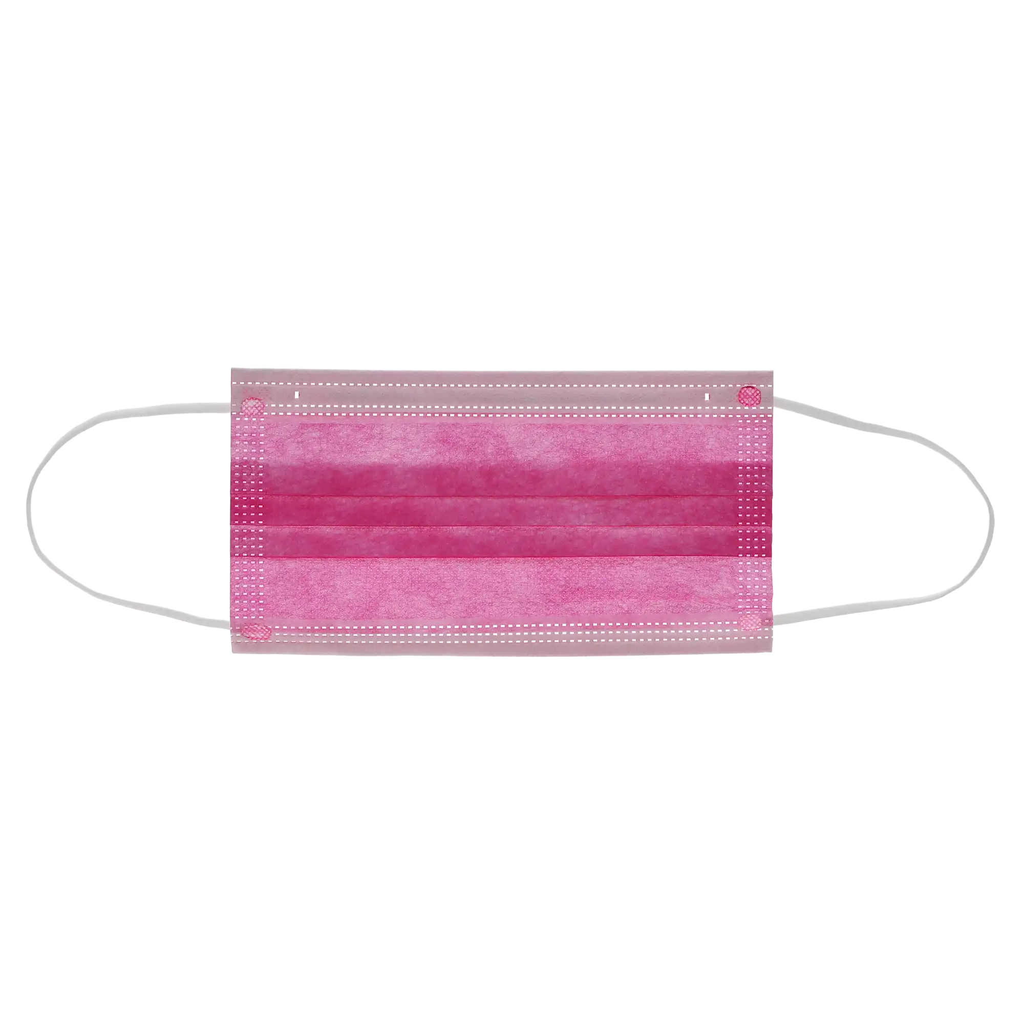 Earloop 3-PLY Masks 50/Bx ASTM Level 3 Fuchsia, 109133 image