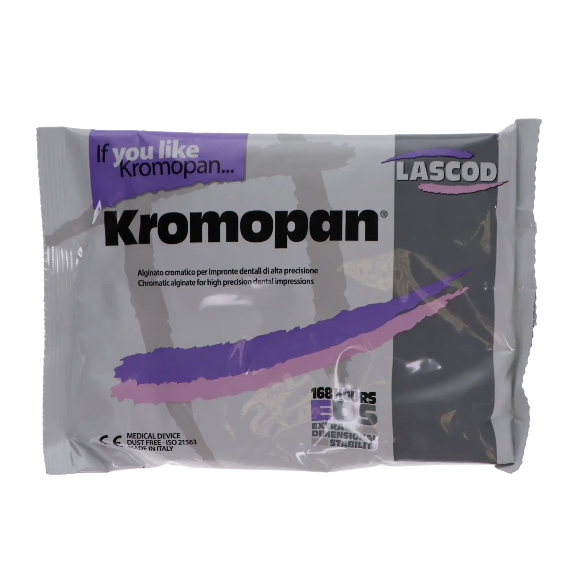 Kromopan Color Changing Dust Free Alginate, 1 Lb. Pouch, KRM302 image